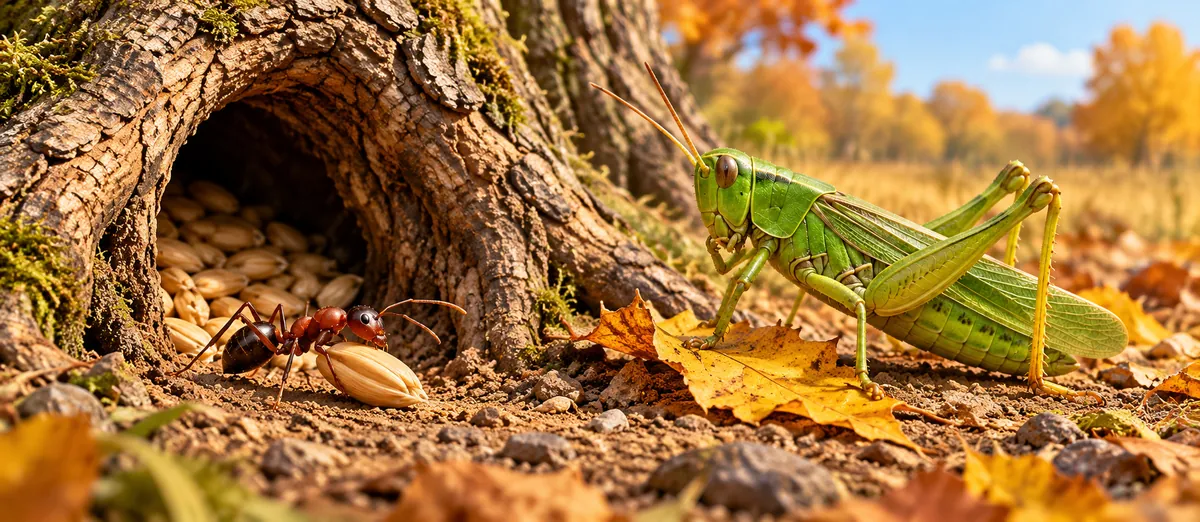 The Ant and the Grasshopper
