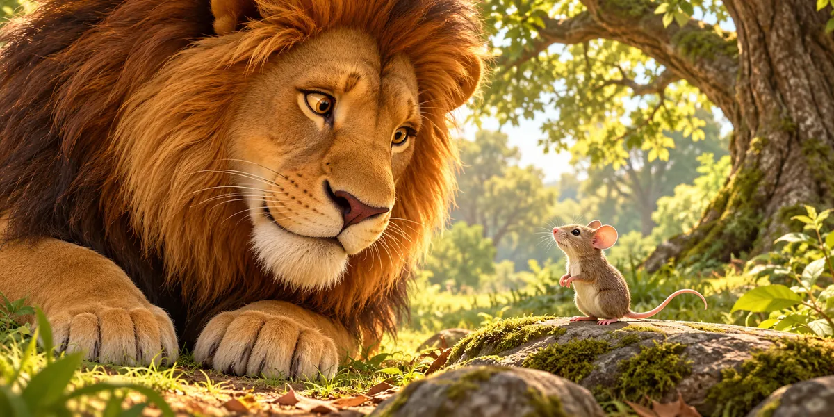 The Lion and the Mouse