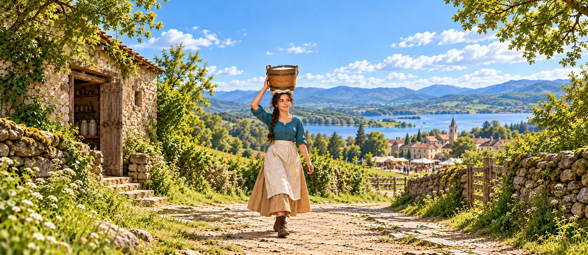 The Milkmaid and Her Pail