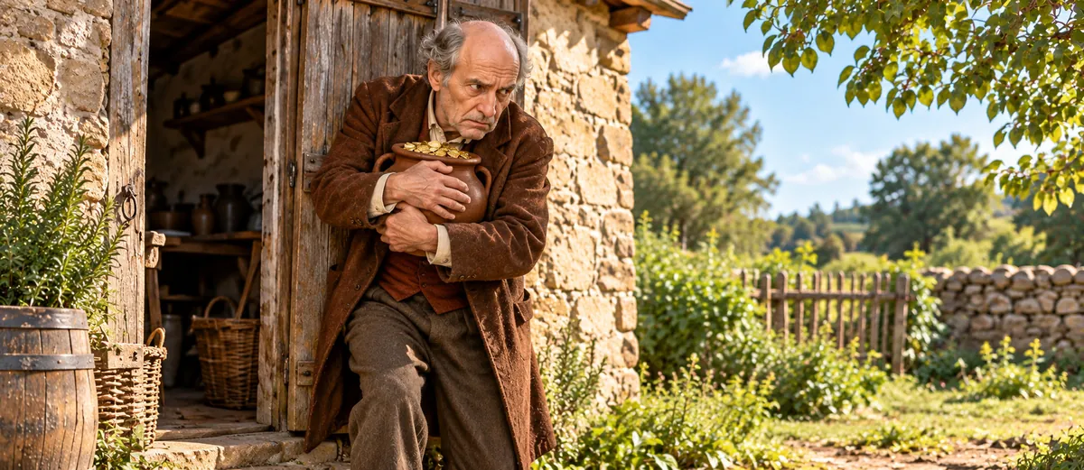 The Miser and His Gold
