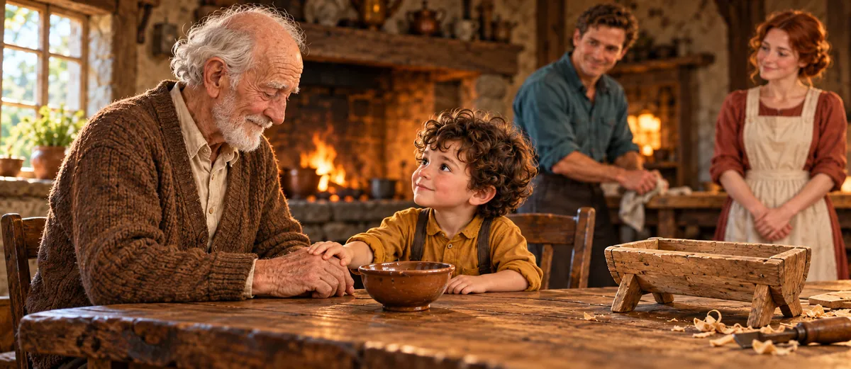 The Old Man and His Grandson