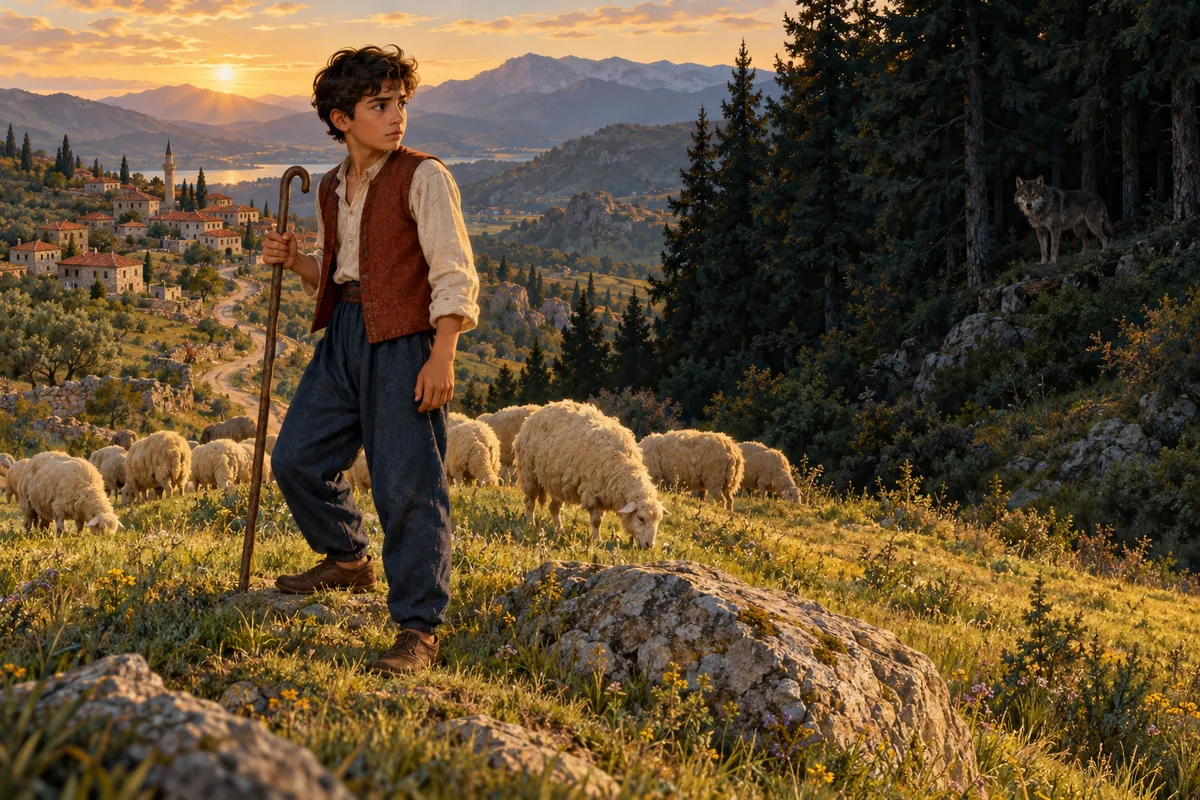 The Shepherd Boy and the Wolf