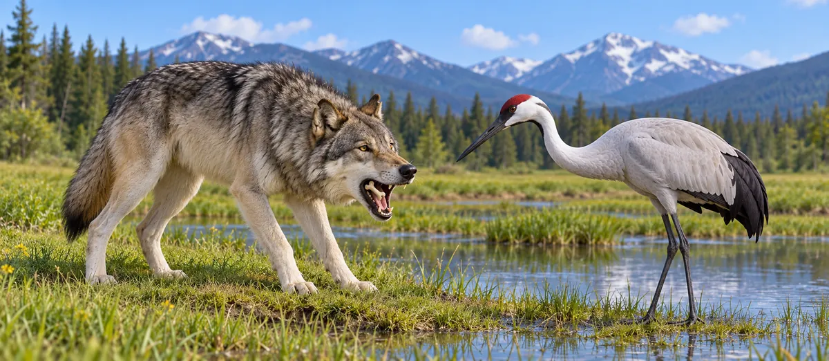 The Wolf and the Crane