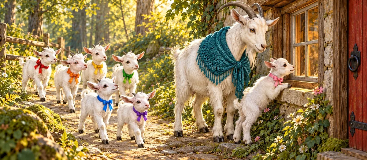 The Wolf and the Seven Young Goats